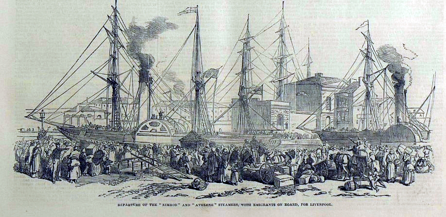emigrants nimrod sails